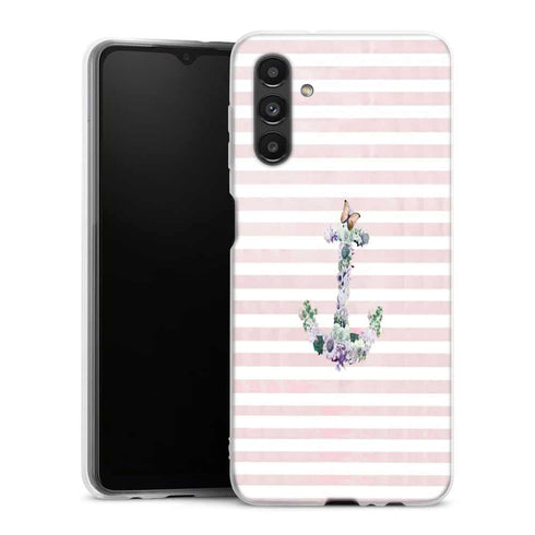 Coque Samsung Galaxy A04S Floral Anchor in Pink